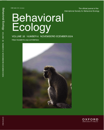 Book cover reads Behavioral Ecology